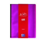 Protège-documents Oxford Le Lutin PVC translucide A4 40 pochettes - 80 vues - couleurs assorties