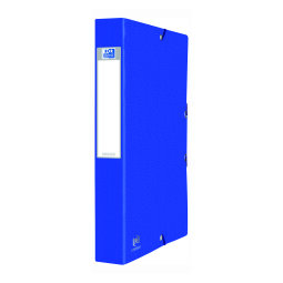Ordnungmappe box Elba 24 x 32 cm Rücken 40 mm - Blau