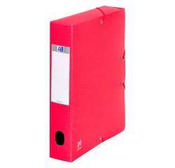 Chemise box carte Eurofolio + Oxford 24 x 32 cm dos 6 cm couleur