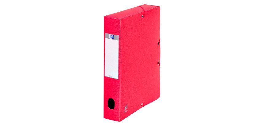 Chemise box carte Eurofolio + Oxford 24 x 32 cm dos 6 cm couleur
