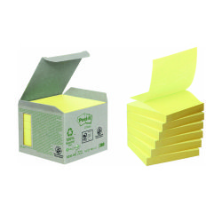 Z-Notas adhesivas recicladas amarillas Post-it 76 x 76 mm