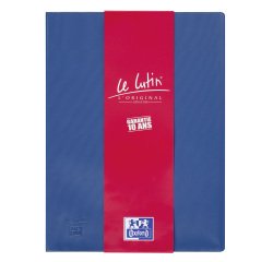 Protège-documents opaques A4 20 pochettes Le Lutin classique bleu