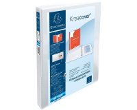Personalizable folder Exacompta 2 rings polypro A4+ back 3,4 cm diameter 15 mm