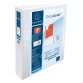 Personalizable folder Exacompta 2 rings polypro A4+ back 6 cm