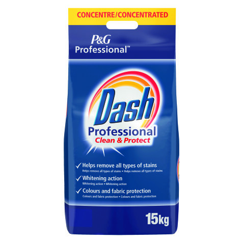 Bag 15 kg washing powder Dash Professional Clean & Protect