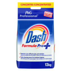 Dash Formula Pro+ lessive poudre concentré- Sac de 13 kg