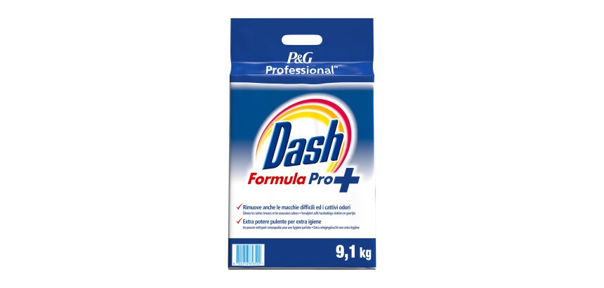 Dash Formula Pro+ geconcentreerd waspoeder- zak 9.1 kg