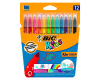 Feutres bic Kid Couleur - Etui de 12 feutres