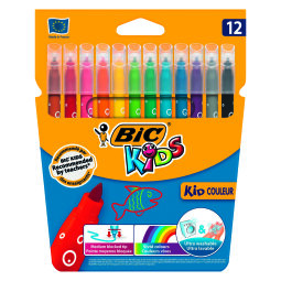 Viltstiften KID Color - Etui van 12