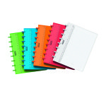 Schriften Adoc colorlines A5 - geruit 4 x 8 - 144 pagina's