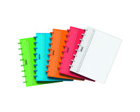 Schriften Adoc colorlines A5 - geruit 4 x 8 - 144 pagina's