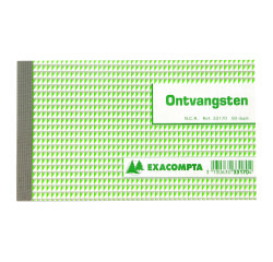 Auto-copying register Exacompta "receipt" Dutch 180 x 105 mm 50-2