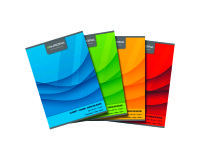 Cahier Aurora A4 210 x 297 mm - quadrillé - 5 x 5 - 72 pages