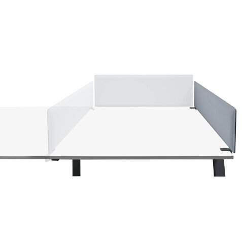 Panneau écran latéral acoustique bout de bureau ECLA L 80 cm bleu indigo