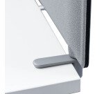 Panneau acoustique latéral bout de bureau L 80 cm - Arch