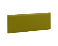 Panneau écran acoustique pour bureaux bench ECLA L 140 cm bleu indigo - fixation blanche