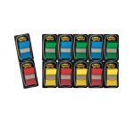 Pack 10 dispensadores marcapáginas anchos reposicionables Post-it + 2 GRATIS 