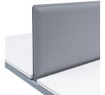 Panneau acoustique gris perle L 120 cm pour bureaux bench - Arch