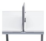 Panneau acoustique gris perle L 120 cm pour bureaux bench - Arch