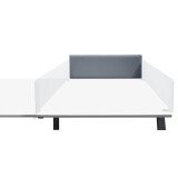 Panneau acoustique gris perle L 120 cm pour bureaux bench - Arch