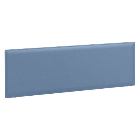 Panel de separación acústica para mesa Ecla 140 cm Gris Azulado - Pinza Blanco
