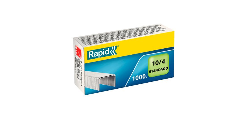 Agrafe Rapid n°10 galvanisée - Boîte de 1000