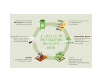 Etiquettes adresses Avery recyclées laser 63,5 x 38,1 mm LR 7169 - Boîte de 2100