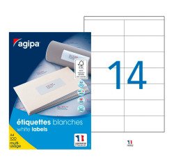 Etiquette adresse multi-usages Agipa