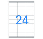 Etiquettes adresses 70 x 35 mm Agipa 119006 - Boîte de 2400