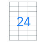 Etiquettes adresses 70 x 37 mm Agipa 119015 - Boîte de 2400