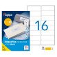 Etiquettes adresses 99,1 x 33,9 mm Agipa 118985 - Boîte de 1600