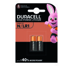 Pila alcalina Duracell N 1,5 V, paquete de 2 (E90 / LR1)