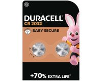 Duracell - Pack aus 2 Lithium-Knopfzellen Batterien CR2032 - 3 V