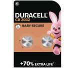 Duracell - Pack de 2 piles bouton Lithium CR2032 - 3