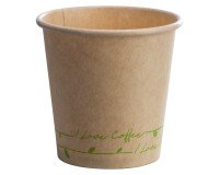 Disposable cups kraft - 10 l - set of 100