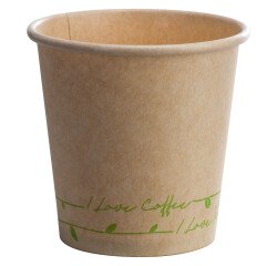 Disposable cups kraft - 10 l - set of 100
