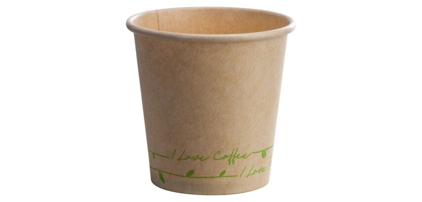 Disposable cups kraft - 10 l - set of 100