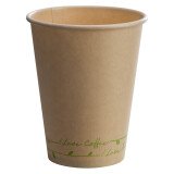 Disposable cups kraft - 26 cl - set of 100