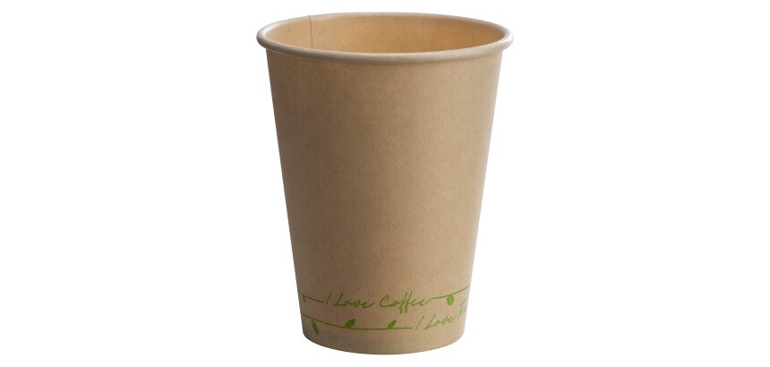 Gobelet en canne à sucre Biokup - 25 cl - Lot de 100