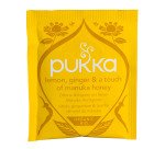 Infusion citron, gingembre et miel de Manuka Bio Pukka - Boîte de 20 sachets