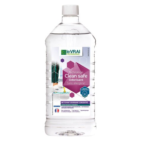Nettoyant odorisant concentré Clean Safe Le Vrai Professionnel - Flacon de 1 L