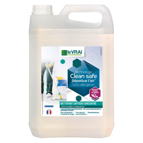 Nettoyant capteur concentré Clean Safe Le Vrai Professionnel - Bidon de 5 L