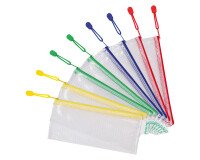 Sleeves with zip system checkbook size Tarifold - bag of 8