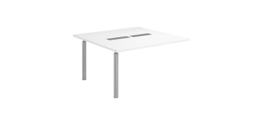 Module d'extension blanc L 140 x P 140 cm - Frégate