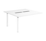 Module d'extension L 140 x P 140 cm pour table modulable Belem