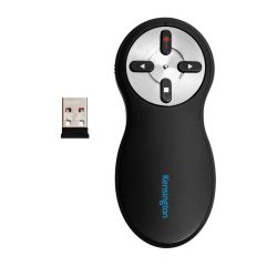 Remote control for presentation with red laser pointer