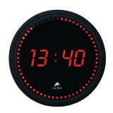 Round clock with led - Alba