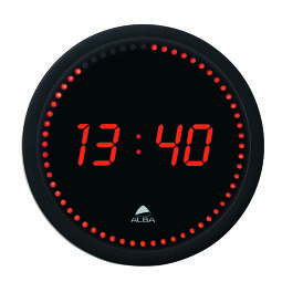 Rond horloge met led - Alba