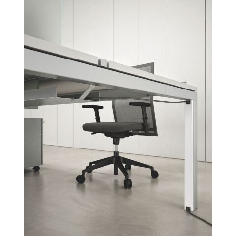 Pasacable Vertical Arko Blanco