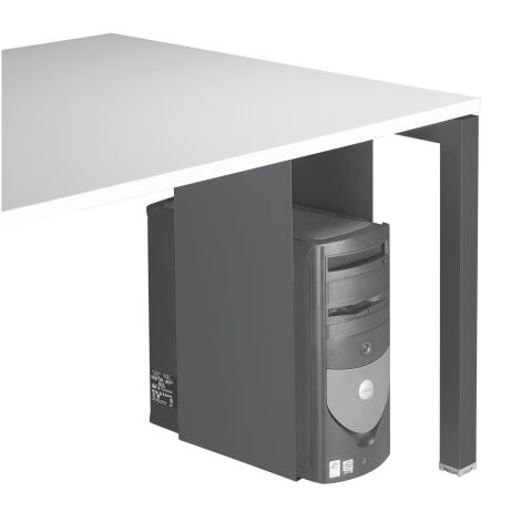 Soporte CPU antracita para mesa Arko